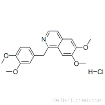 Papaverinhydrochlorid CAS 61-25-6